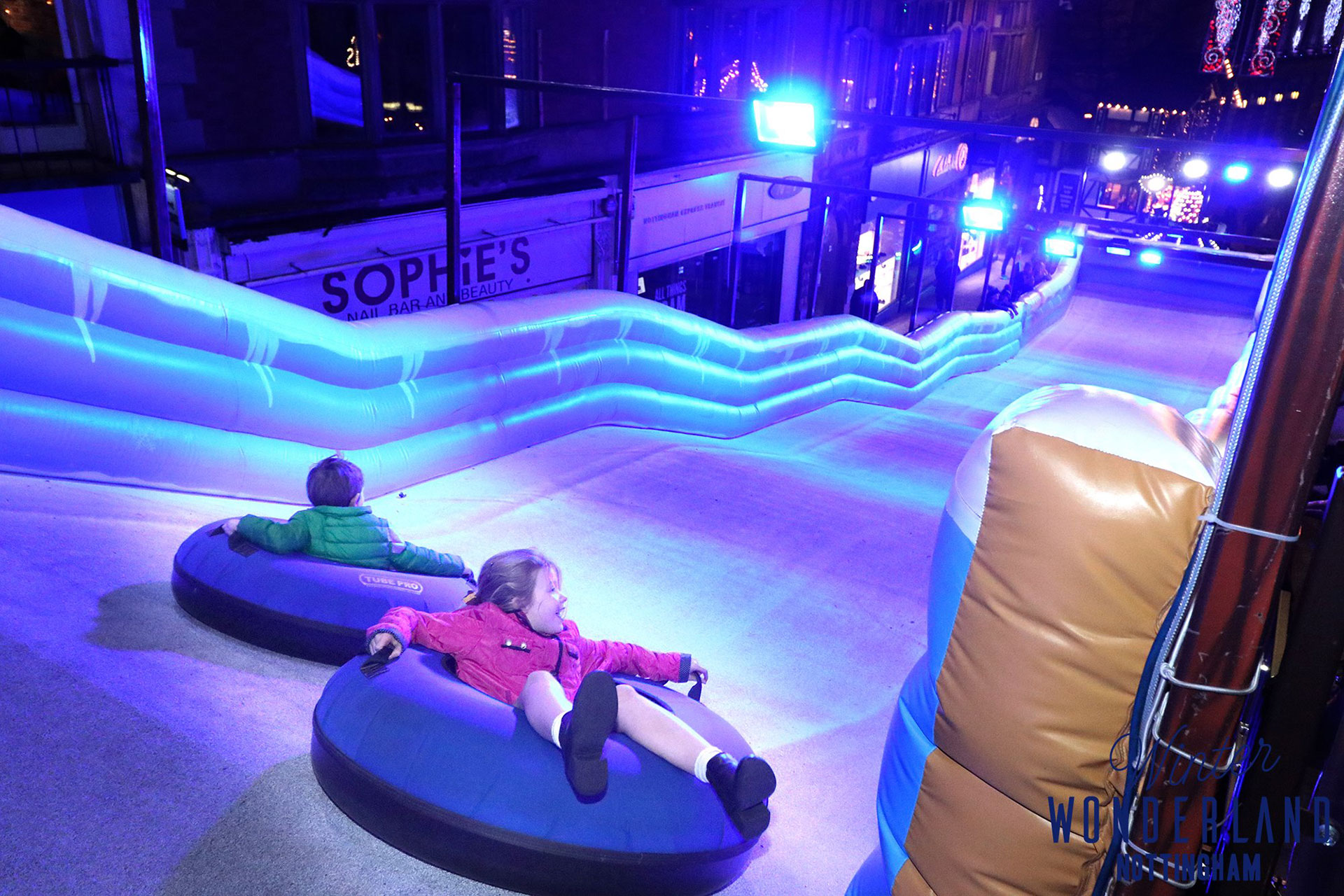 Toboggan Slide Winter Wonderland Nottingham